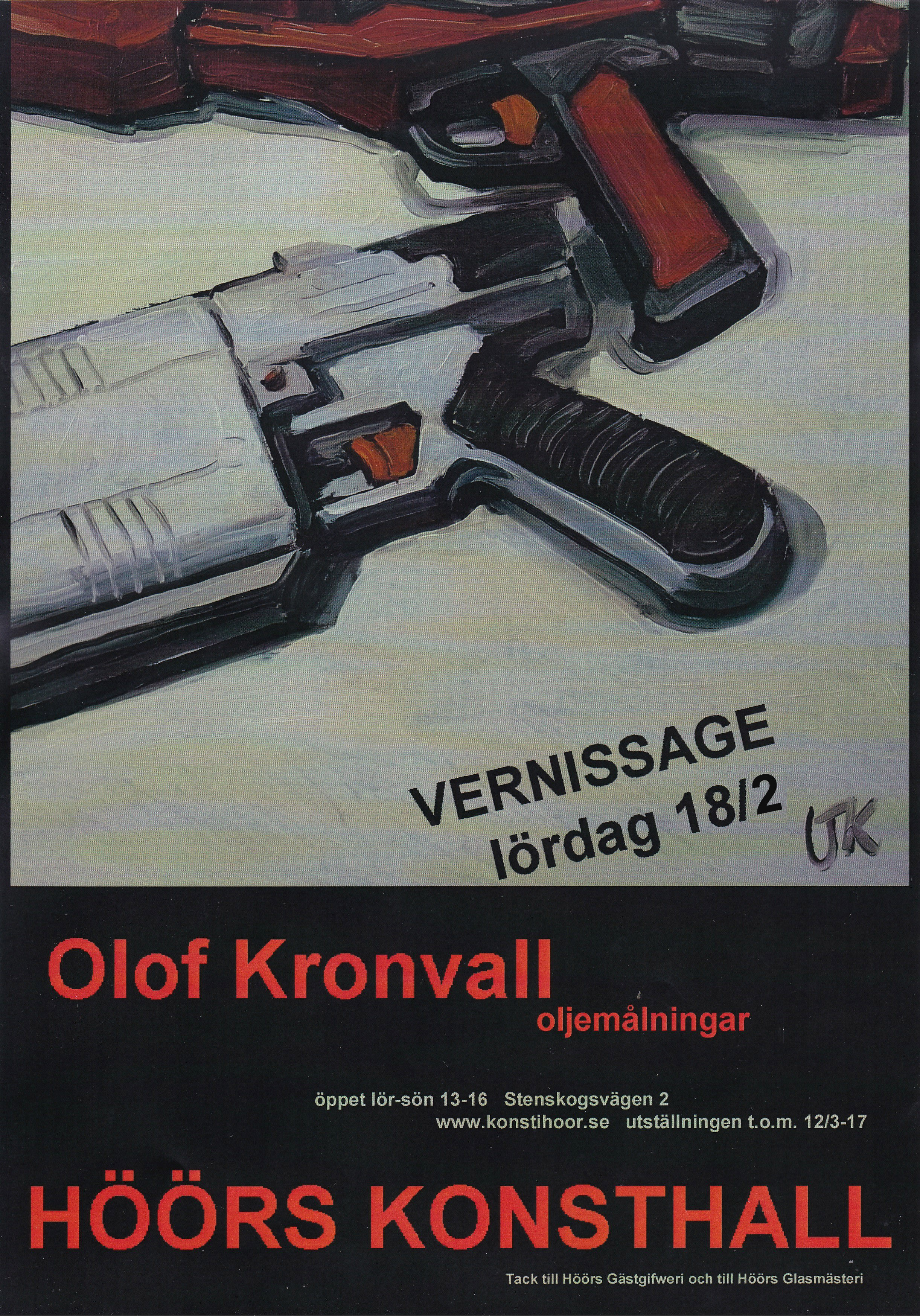 Affisch Olof Kronvall